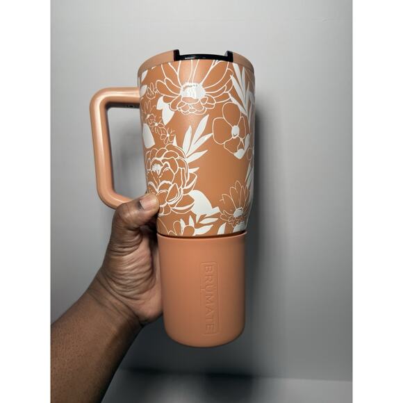 Brumate X Holley Gabrielle Limited Edition Sandstone Bloom 35oz Muv BNWT - Picture 4 of 6